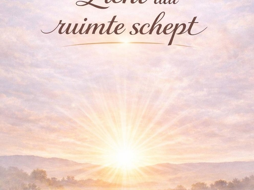 Licht dat ruimte schept