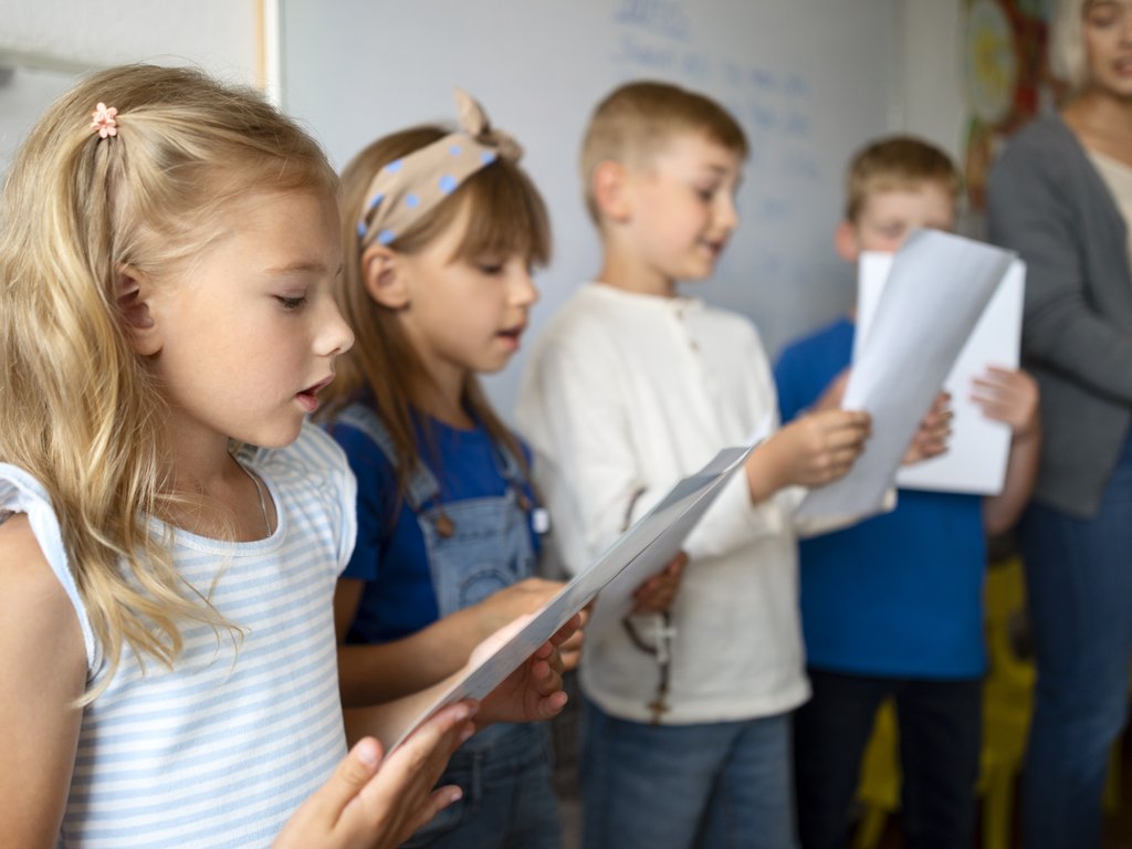 Zingen in de kinderpaasviering?