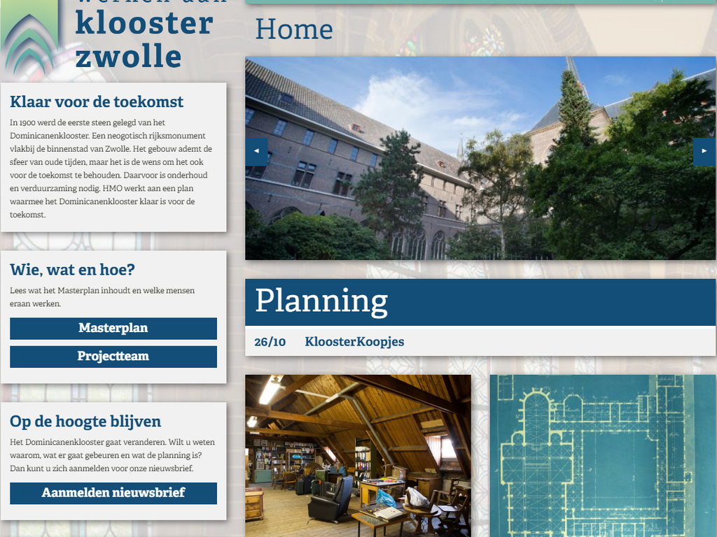 Site transformatie Dominicanenklooster online !