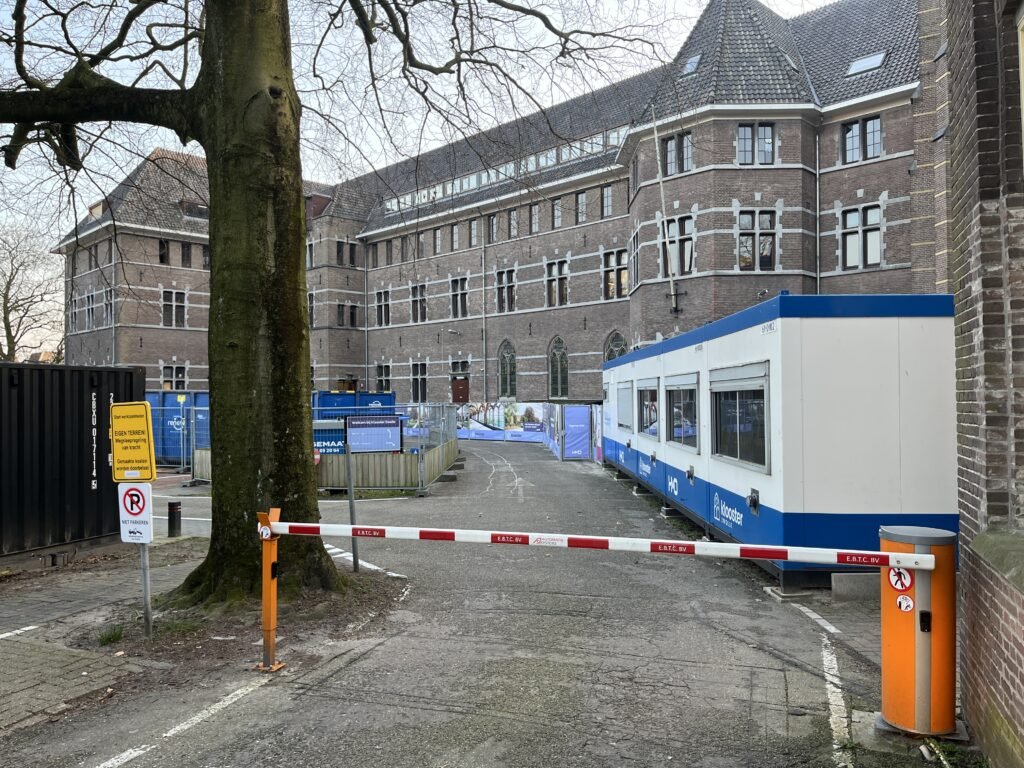 Parkeerplaats per april gesloten