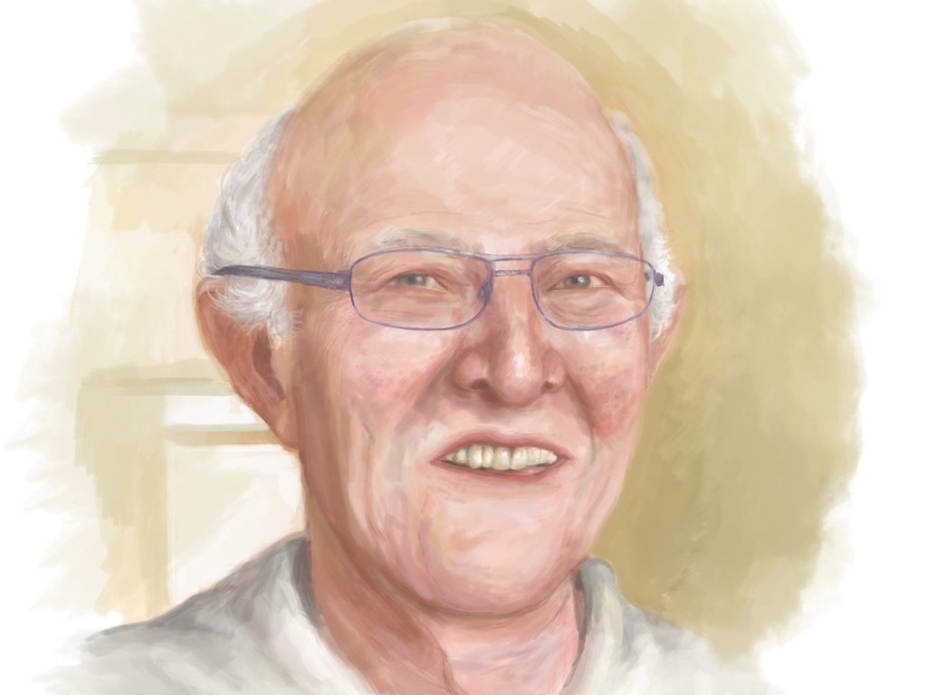Portret Jan Laan o.p.