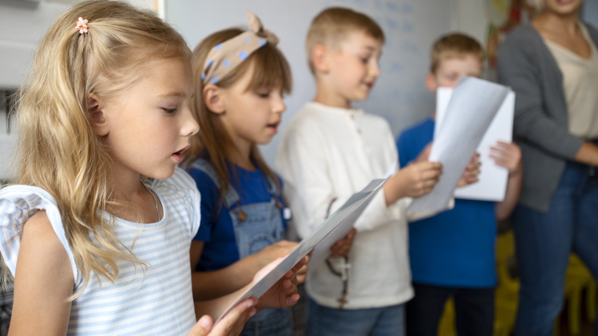 Zingen in de kinderpaasviering?