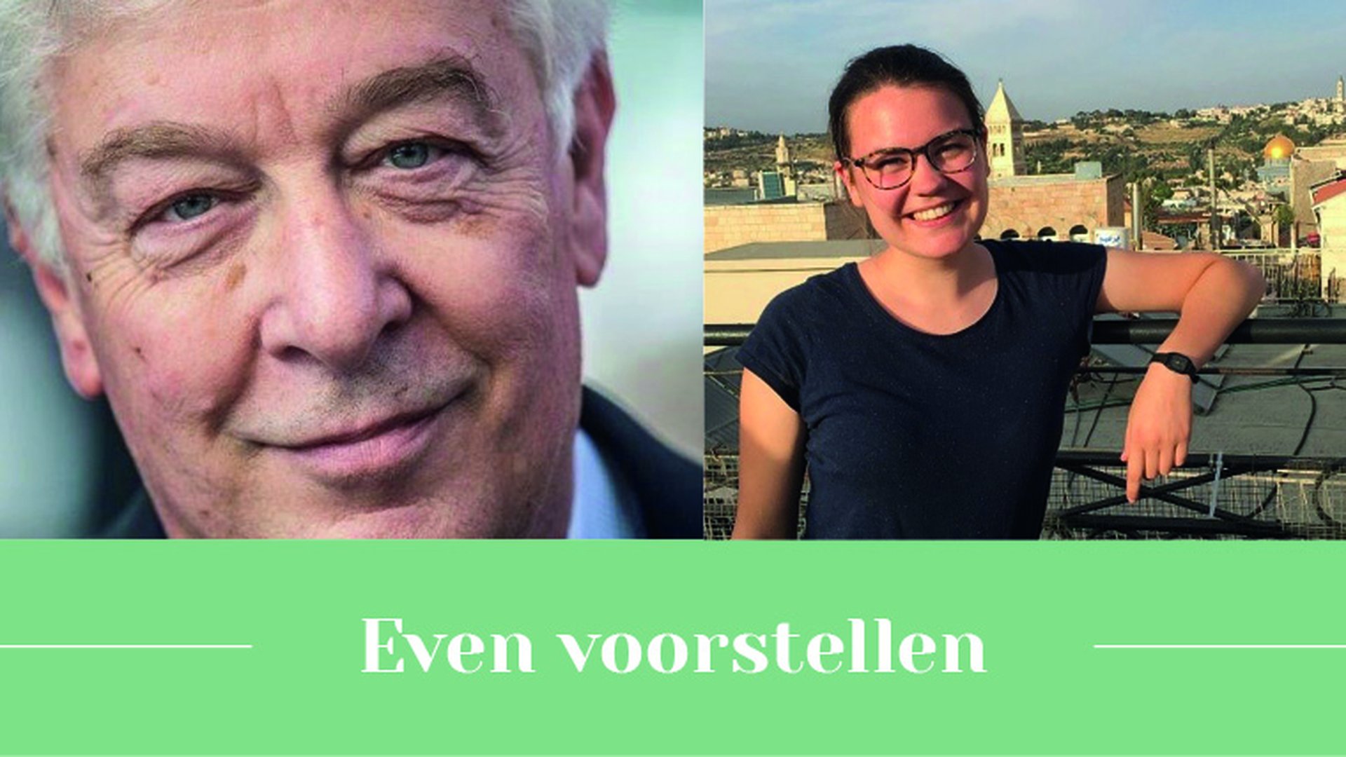 Even voorstellen twee nieuwe gezichten