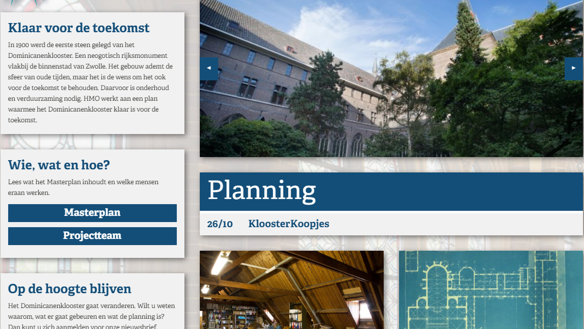 Site transformatie Dominicanenklooster online !