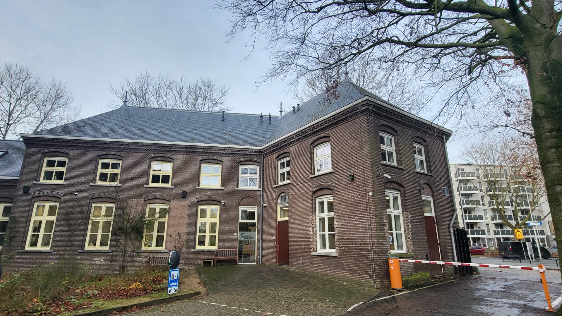 Kloosterpoort gesloten in Kerstvakantie