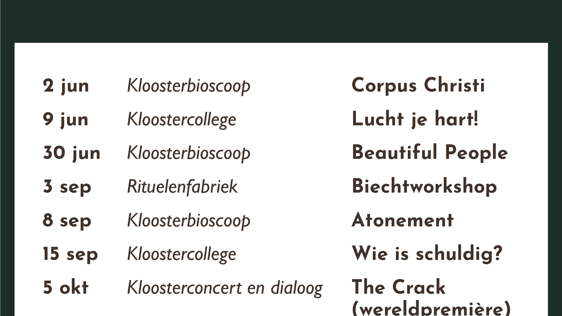 Themareeks: Hoor je mij?