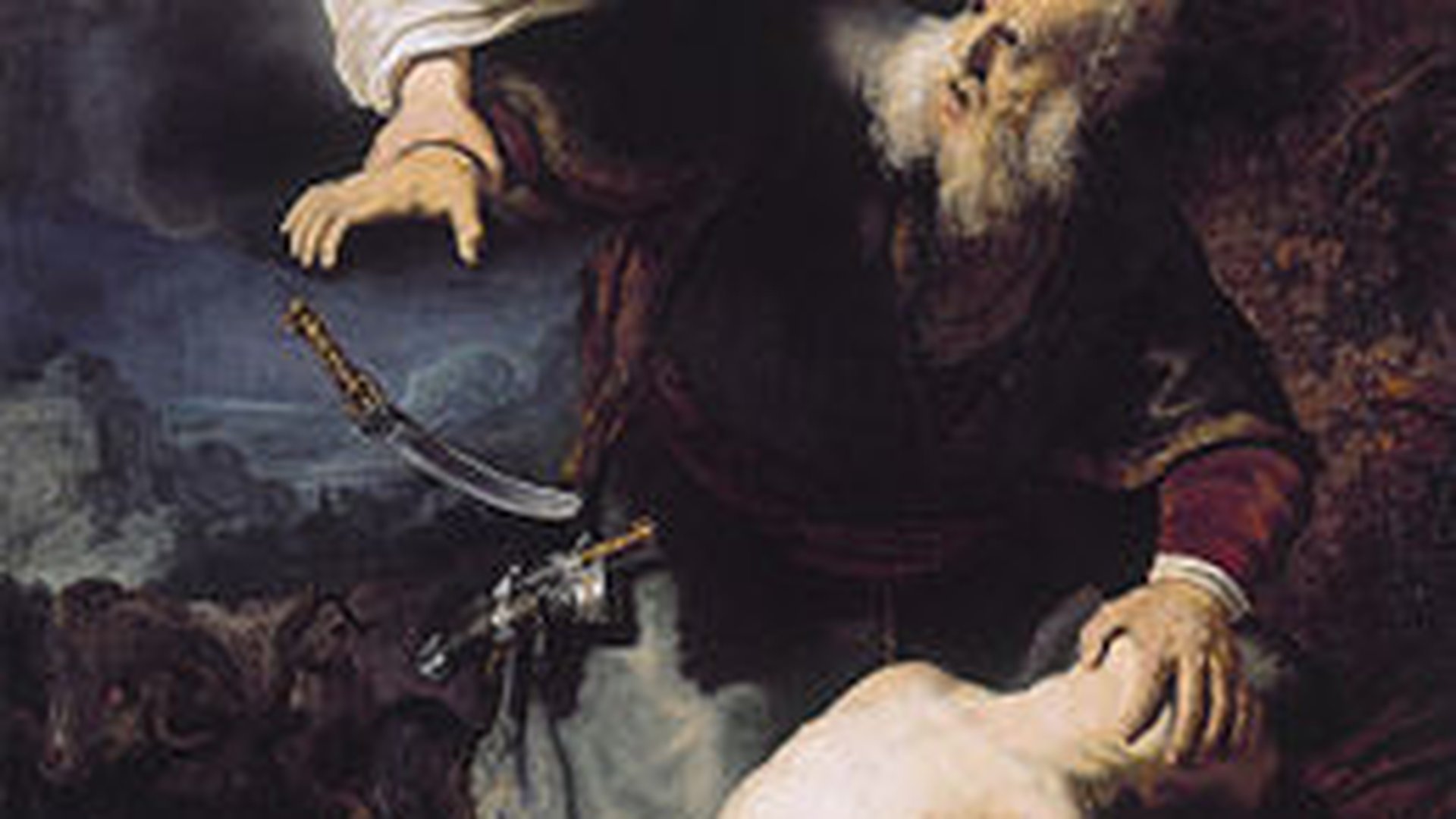 Hier ben ik, de binding van Isaak