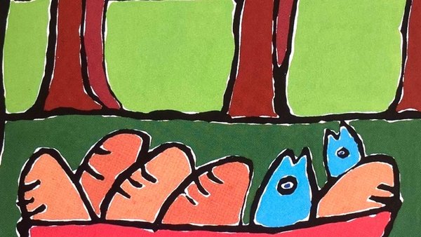Peuter/kleuterviering – Brood en vis delen!
