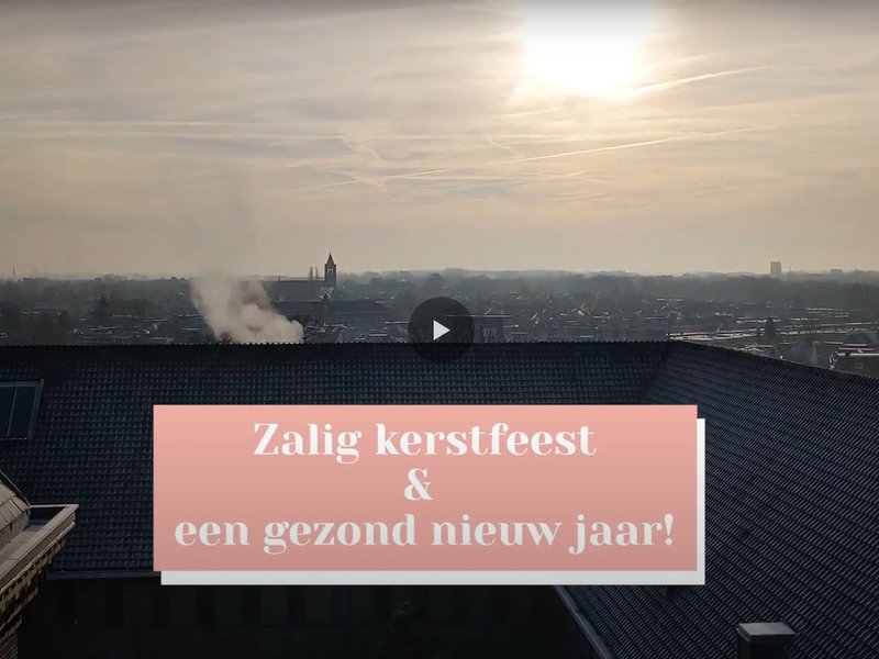 Kerstgroet uit het klooster